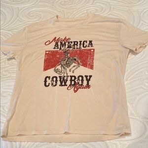 Graphic Beige T-Shirt